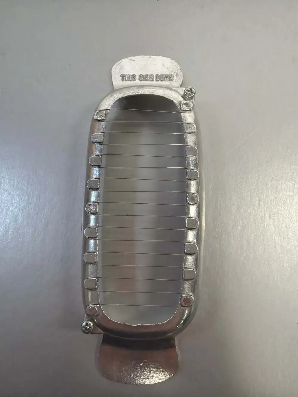 Vintage Unbranded‎ Aluminum Manual Butter Slicer, Cutter